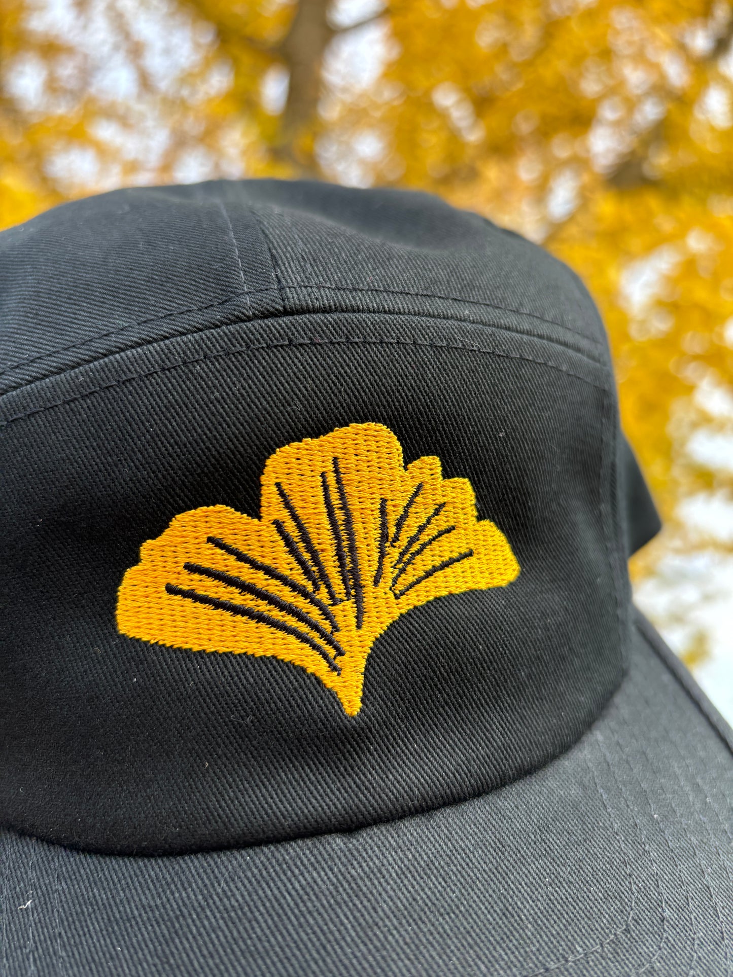 Ginkgo Leaf Five Panel Cap