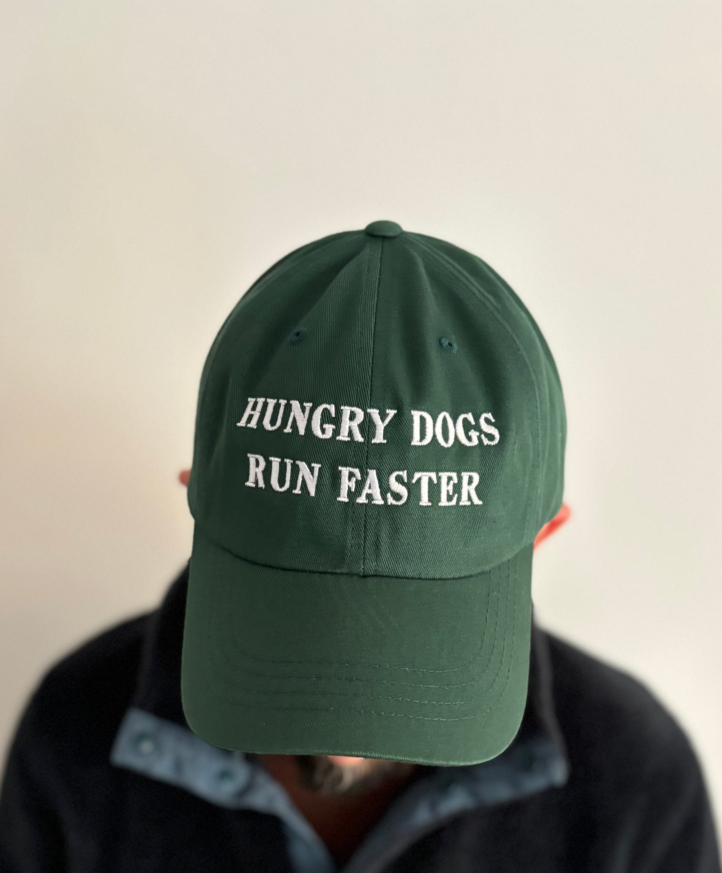 Hungry Dogs Run Faster, Jason Kelce, Philadelphia Eagles Hat, adjustable