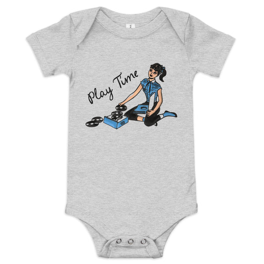 Play Time Vinyl Baby Onesie