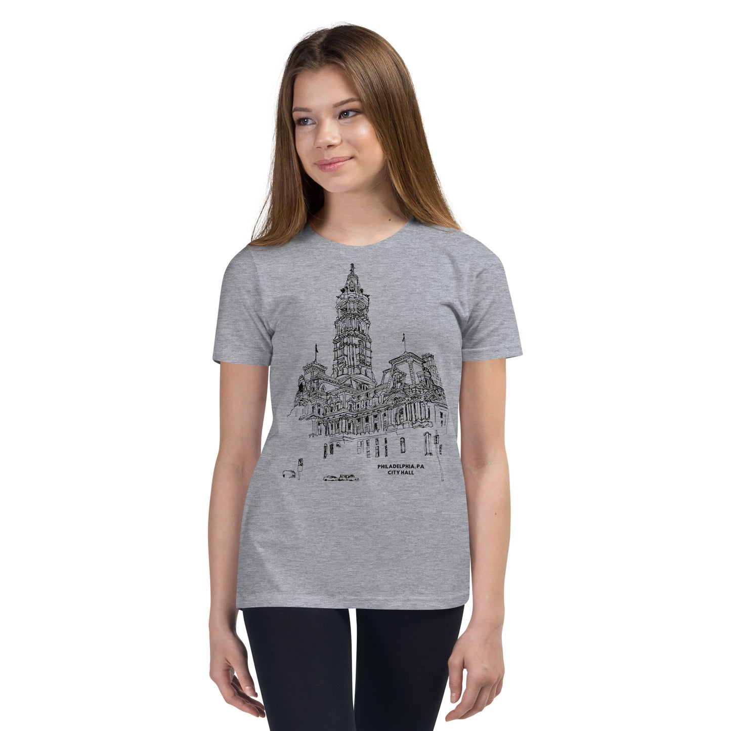 Philly City Hall, Kids T-Shirt