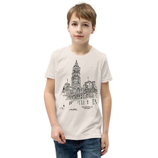 Philly City Hall Kids T-Shirt