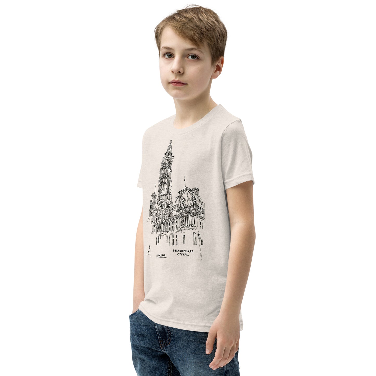 Philly City Hall Kids T-Shirt