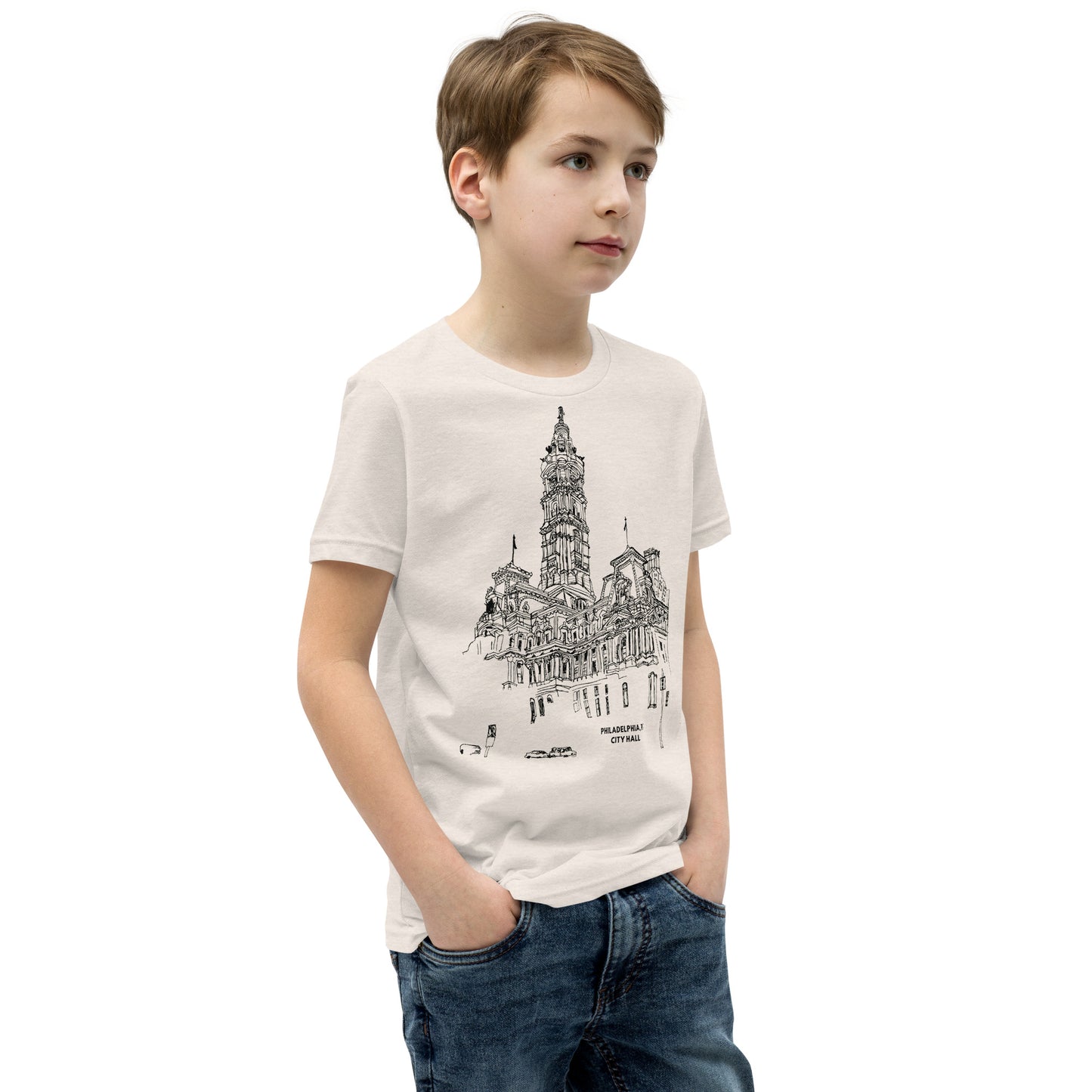 Philly City Hall Kids T-Shirt